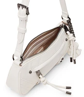 Steve Madden Becka Tassle Bear Charm Shoulder Bag