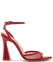 Steve Madden Beki-M Mesh Sculptural Heel Dress Sandals