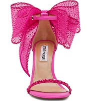 Steve Madden Benni Rhinestone Embellished Bow Back Dress Sandals