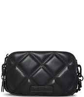 Steve Madden Black Hardware Quilted Crossbody Bag