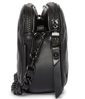 Steve Madden Black Hardware Quilted Crossbody Bag