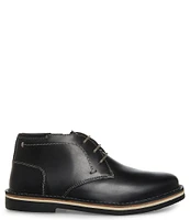 Steve Madden Boys' Harkeen Leather Lace-Up Boots (Youth)