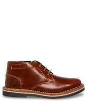 Steve Madden Boys' Harkeen Leather Lace-Up Boots (Youth)