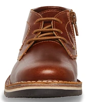 Steve Madden Boys' Harkeen Leather Lace-Up Boots (Youth)