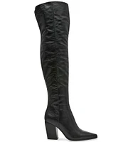 Steve Madden Bramble Leather Over-The-Knee Boots