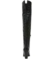 Steve Madden Bramble Leather Over-The-Knee Boots