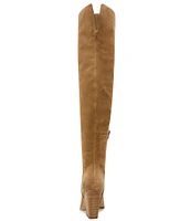 Steve Madden Bramble Suede Over-the-Knee Point Toe Boots