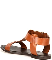 Steve Madden Brazinn Leather Flat Sandals