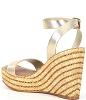 Steve Madden Cassie Leather Wedge Sandals