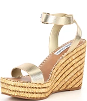 Steve Madden Cassie Leather Wedge Sandals