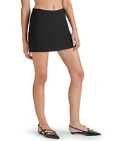 Steve Madden Cindi Stretch Twill Fitted Mini Skirt