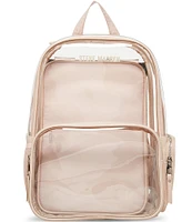 Steve Madden Clear Backpack with Tech Pouch