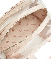 Steve Madden Clear Backpack with Tech Pouch