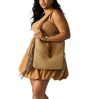 Steve Madden Coltie Straw Shoulder Bag