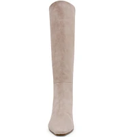 Steve Madden Dagne Suede Snip Toe Tall Boots