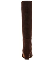 Steve Madden Dagne Suede Snip Toe Tall Boots