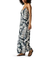 Steve Madden Desdemona Printed Sleeveless Jumpsuit