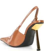 Steve Madden Divine Leather Slingback Pumps