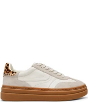 Steve Madden Dodge Mixed Media Low-Top Platform Sneakers