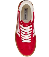 Steve Madden Dodge Mixed Media Low-Top Platform Sneakers