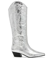 Steve Madden Dollie Leather Western Boots