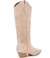 Steve Madden Dollie Suede Western Boots