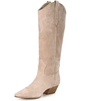 Steve Madden Dollie Suede Western Boots