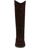 Steve Madden Dollie Suede Western Boots