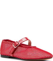 Steve Madden Dreaming Mesh Mary Jane Ballet Flats