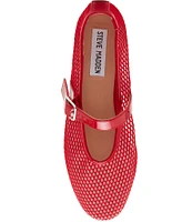 Steve Madden Dreaming Mesh Mary Jane Ballet Flats