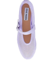 Steve Madden Dreaming Mesh Mary Jane Ballet Flats