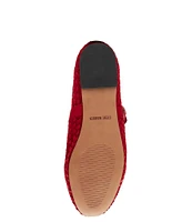 Steve Madden Dreaming Woven Satin Mary Jane Ballet Flats