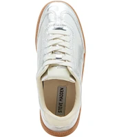 Steve Madden Duo Metallic Gum Sole Retro Sneakers