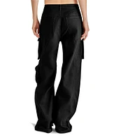 Steve Madden Duo Mid Rise Oversized Cargo Pants