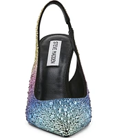 Steve Madden Fete-R Rainbow Rhinestone Slingback Dress Pumps