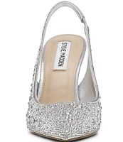 Steve Madden Fete-R Rhinestone Slingback Dress Pumps