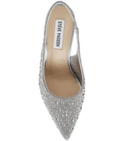 Steve Madden Fete-R Rhinestone Slingback Dress Pumps