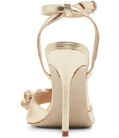 Steve Madden Floral Ankle Strap Flower Embellished Dress Sandals