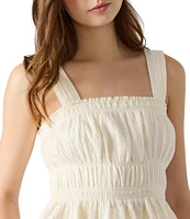 Steve Madden Gabrielle Square Neck Sleeveless Coordinating Top