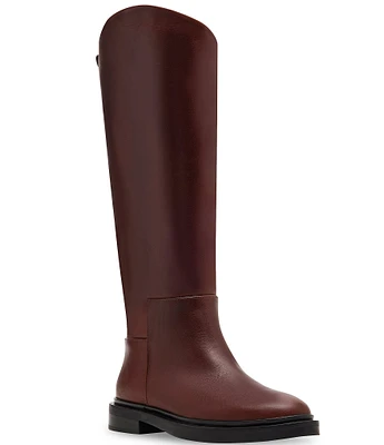 Steve Madden Gaige Leather Knee-High Riding Boots