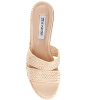 Steve Madden Gianni Woven Platform Sandals