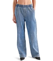 Steve Madden Gilda Wide Leg Denim Pants