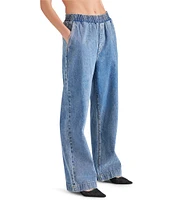 Steve Madden Gilda Wide Leg Denim Pants