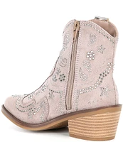 Steve Madden Girls' J-Blakee Rhinestone Western Boots (Youth)