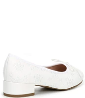 Steve Madden Girls' J-Cherish Floral Eyelet Bow Pumps (Youth)