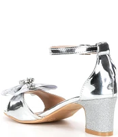 Steve Madden Girls' J-Clair Bow Embellished Dress Sandals (Youth)