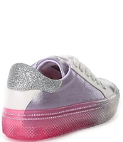 Steve Madden Girls' J-Divine Glitter Metallic Sneakers (Toddler)