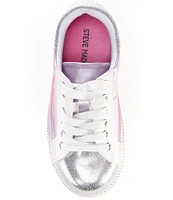 Steve Madden Girls' J-Divine Glitter Metallic Sneakers (Toddler)