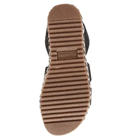 Steve Madden Girls' J-Krissy Raffia Embroidered Platform Sandals (Youth)