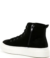 Steve Madden Girls' J-Leahh Beaded Hi-Top Sneakers (Youth)